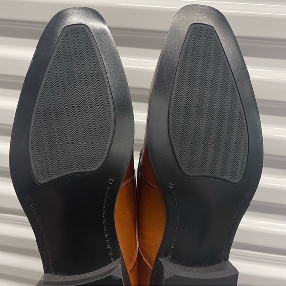 NWB Steve Madden Tan color double-monk strap dress shoes Sz 10.5 - Picture 6 of 10